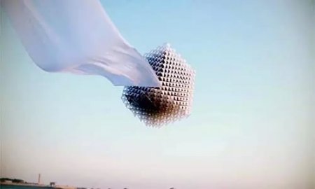 3D打印出的立方体风筝