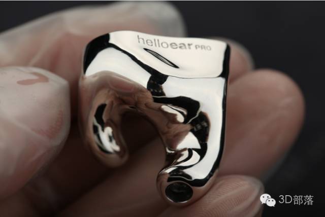 全球首款全金属3D打印定制耳机现身