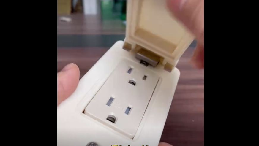 【视频】来看这个插座！哪些部分是3d打印的看出来了吗？